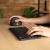 R-Go Tools Ergonomic tastatūra R-Go Compact Break, compact tastatūra, ar pārtraukumu programmatūru, QWERTY (IT), Bluetooth, melna
