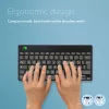 R-Go Tools Ergonomic tastatūra R-Go Compact Break, compact tastatūra, ar pārtraukumu programmatūru, QWERTY (IT), Bluetooth, melna