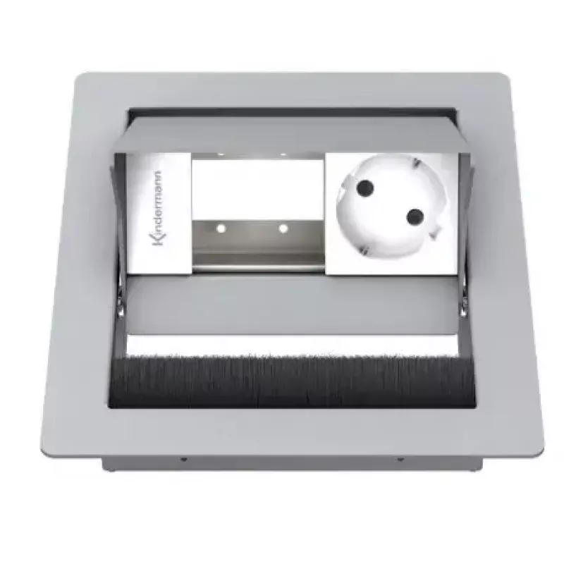 Outlet Box Type F Kindermann 7492000031 pelēka balta