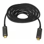 USB kabelis Kindermann 5773 000 508 USB 3.2 Gen 2 8 m USB C Melns