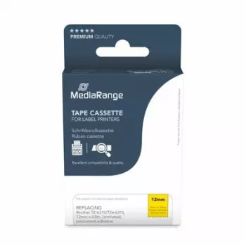 MediaRange MRBTZ631S lentes kasetne Brother TZ-631S saderībai