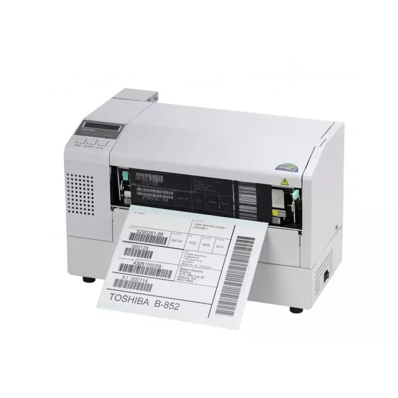 Etiķešu printeris Toshiba B-852 Tiešā termiskā, termiskā pārnese