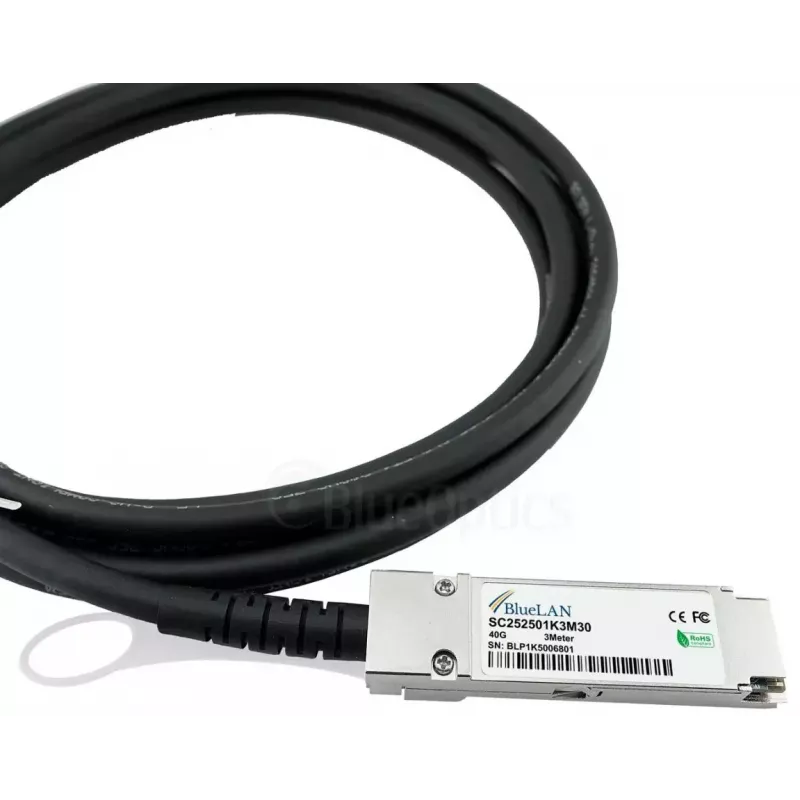 InfiniBand/šķiedru optikas kabelis BlueOptics OS6560-CBL-300-BL