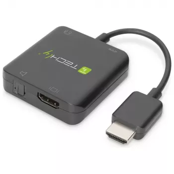Techly HDMI audio ekstraktors Stereo/Audio 5.1 kanālu 4K 3D IDATA HDMI-VGA8