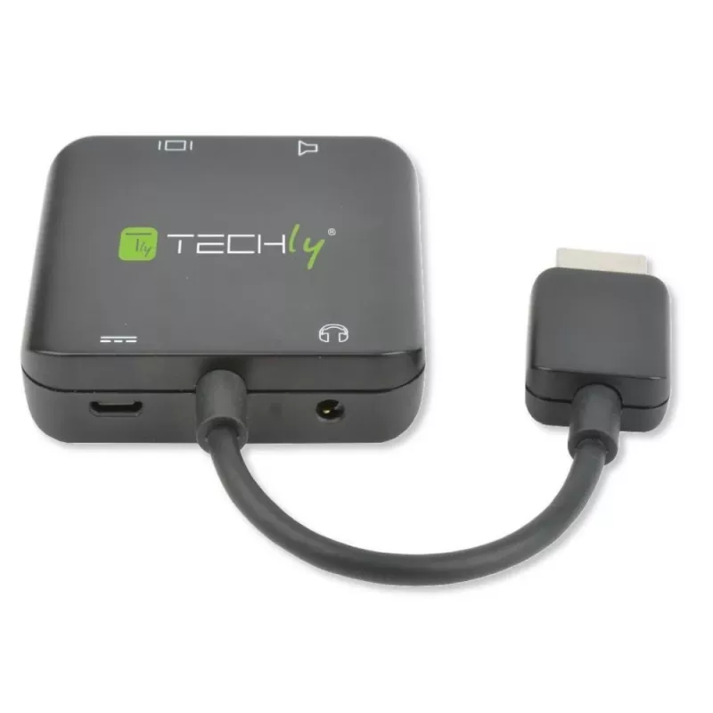 Techly HDMI audio ekstraktors Stereo/Audio 5.1 kanālu 4K 3D IDATA HDMI-VGA8