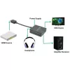 Techly HDMI audio ekstraktors Stereo/Audio 5.1 kanālu 4K 3D IDATA HDMI-VGA8