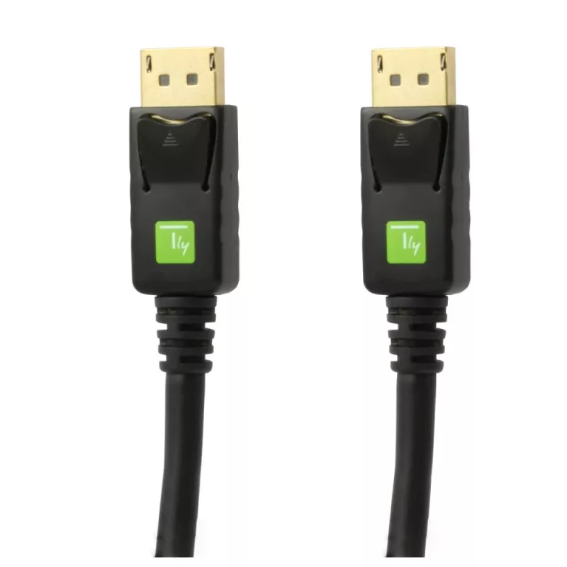 Techly ICOC DSP-A-075 DisplayPort kabelis 7,5 m Melns