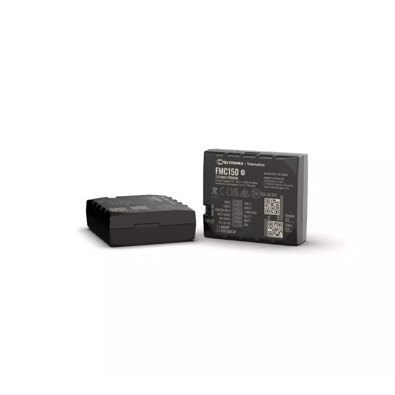 GPS izsekotājs Teltonika FMC150 automašīnām Melns 0.128GB Baterija 6h