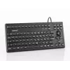 Tastatūra GETT TKG-086-MB-IP68-Melns Rūpnieciska USB QWERTZ Vācu
