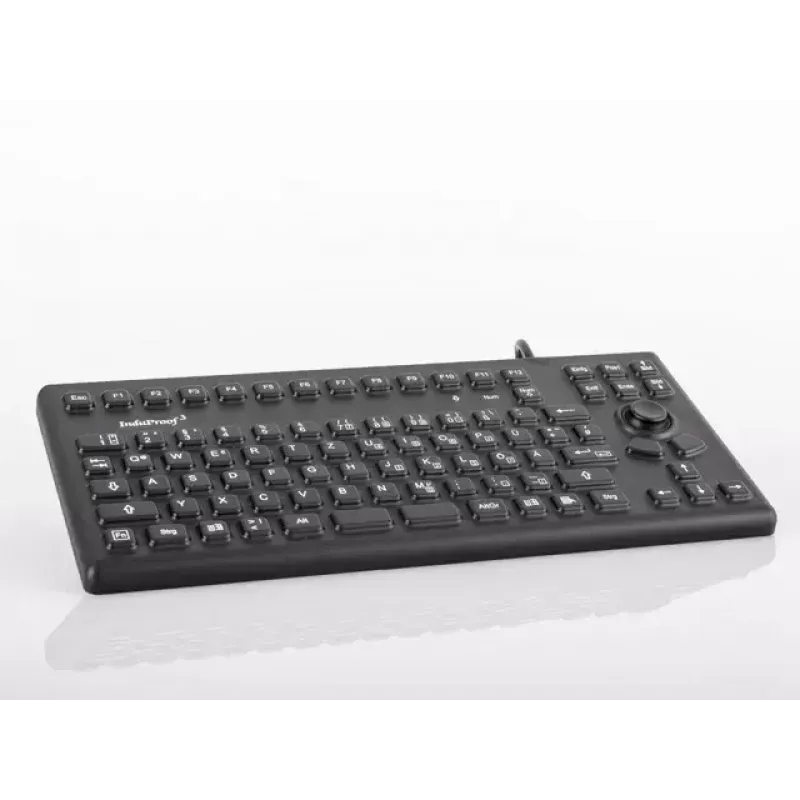 Tastatūra GETT TKG-086-MB-IP68-Melns Rūpnieciska USB QWERTZ Vācu