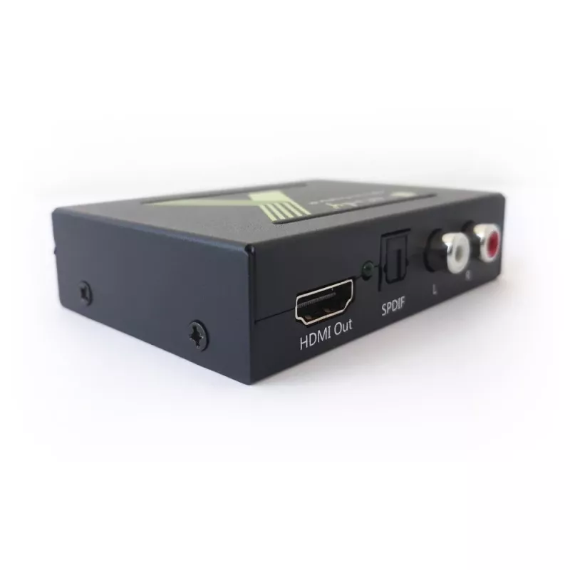 Techly Audio Extractor HDMI SPDIF + RCA R/L IDATA HDMI-EA, 5 V, 77 mm, 64 mm, 23 mm, 351 g