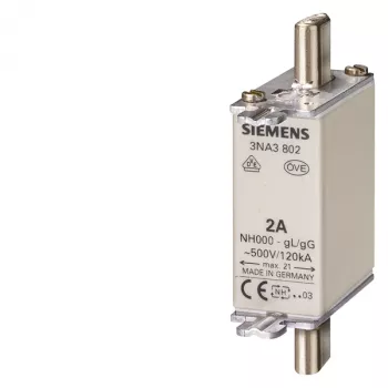 Siemens 3NA3824 drošības drošinātājs Augstspriegums 1 gab.