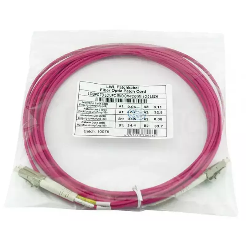 BlueOptics SFP3131FU5MK InfiniBand optiskās šķiedras kabelis 5 m LC