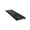 Tastatūra Logickeyboard LKB-LPWB-A2PC-FR Universāla USB AZERTY Franču Melna
