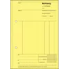 Biznesa veidlapa Sigel SD131 A5 balta dzeltena 100 loksnes