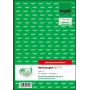 Biznesa veidlapa Sigel SD131 A5 balta dzeltena 100 loksnes