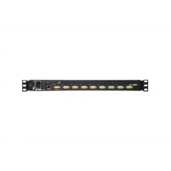 ATEN L5708IM-ATA-2XK06FG plaukta konsole 43,2 cm (17 collas) Melns 1U
