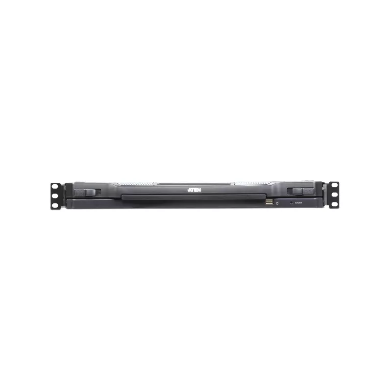 ATEN L5708IM-ATA-2XK06FG plaukta konsole 43,2 cm (17 collas) Melns 1U