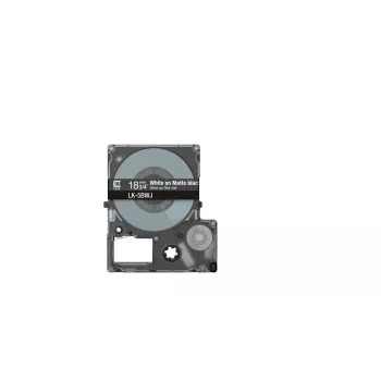 Epson LK-5BWJ etiķešu lente melna balta termopārnese 1,8 cm