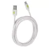 Techly ICOC MUSB20-CMAM20TW USB kabelis USB 2.0 2 m USB A USB C Balts