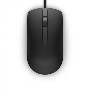 DELL MS116 pele Office piemērota abām rokām USB Type-A optiskā 1000 DPI