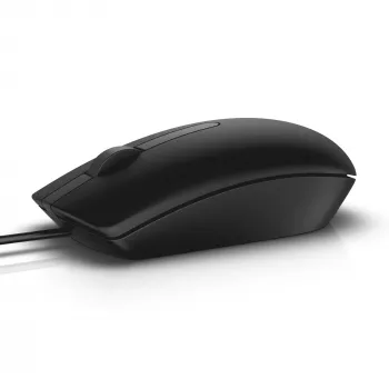 DELL MS116 pele Office piemērota abām rokām USB Type-A optiskā 1000 DPI