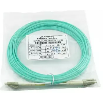 BlueOptics AJ835A InfiniBand optiskās šķiedras kabelis 2 m LC Aqua OM3