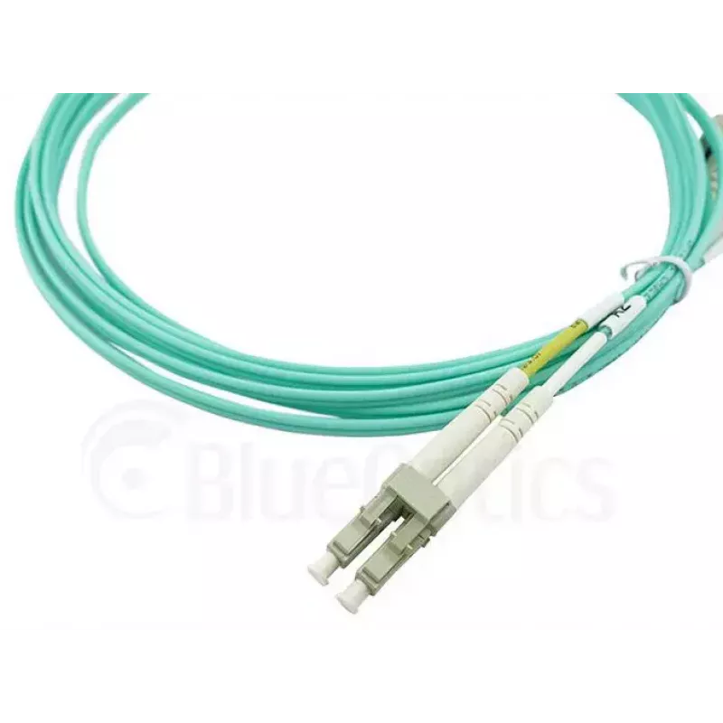 BlueOptics AJ835A InfiniBand optiskās šķiedras kabelis 2 m LC Aqua OM3