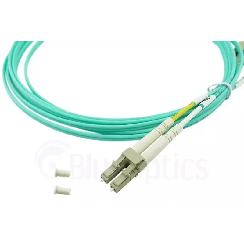 BlueOptics AJ835A InfiniBand optiskās šķiedras kabelis 2 m LC Aqua OM3
