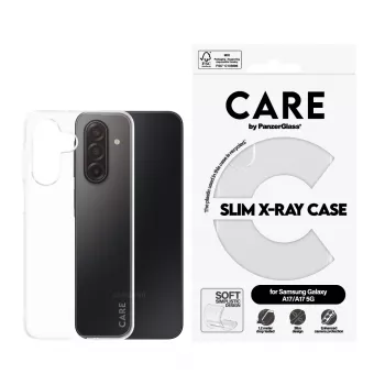 Aizsargtelefona vāciņš PanzerGlass CARE Transparent X-Ray Soft Basic Samsung Galaxy (modelis CR73372)