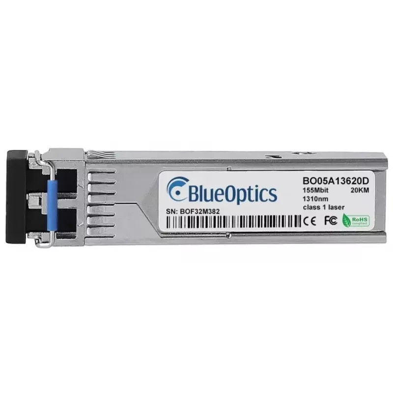 SFP raidītāja modulis BlueOptics SFP100FX1310-TSC-20KM-BO 155 Mbit/s