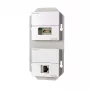 Kontaktligzda RJ-45 + HDMI Kindermann 7456 000 544
