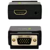 Techly Mini pārveidotājs VGA un audio uz HDMI IDATA VGA-HDMINI