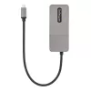 StarTech.com 3-Port USB-C Multi-Monitor Adapter, USB Type-C to 3x DisplayPort 1.4 MST Hub, Triple 4K 60Hz DP Laptop Display Extender / Splitter, HDR, Extra-Long Built-In kabelis - Windows Only