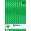 Piezīmju bloks Sigel PG415 A4 50 loksnes Zaļš Balts
