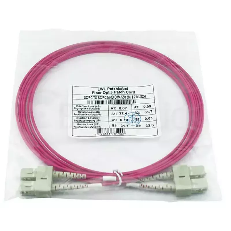 BlueOptics SFP3232FU3MK InfiniBand optiskās šķiedras kabelis 3 m SC OM4