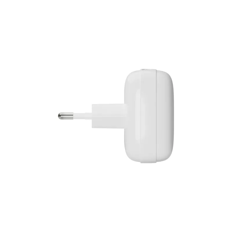 Wall Charger d bramante re-charge Pro EU plakans 2×USB-C 20W balta (indoor)