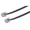 Tīkla kabelis Schwaiger 6,0 m RJ-11 - RJ-11 6 m Melns