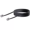 Tīkla kabelis Schwaiger 6,0 m RJ-11 - RJ-11 6 m Melns