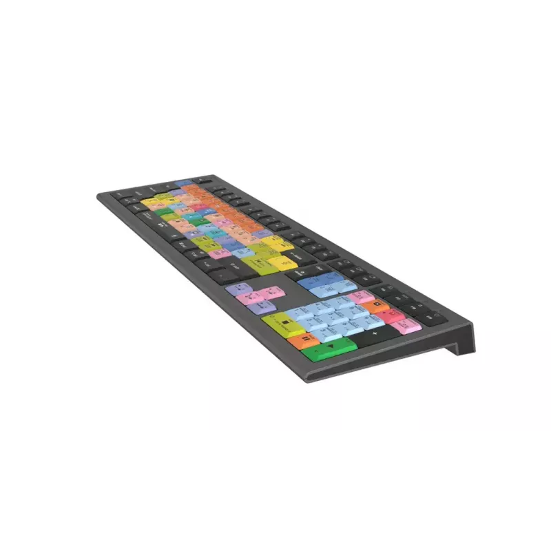 Tastatūra Logickeyboard LKB-LOGXP2-A2M-DE Universāla USB QWERTZ Vācu Melna