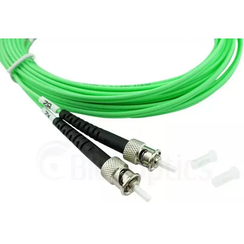 Optiskās šķiedras kabelis BlueOptics SFP3133GU3MK LC ST OM5 3 m Laima zaļš