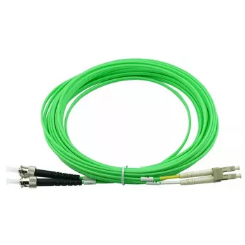 Optiskās šķiedras kabelis BlueOptics SFP3133GU3MK LC ST OM5 3 m Laima zaļš
