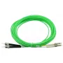 Optiskās šķiedras kabelis BlueOptics SFP3133GU3MK LC ST OM5 3 m Laima zaļš