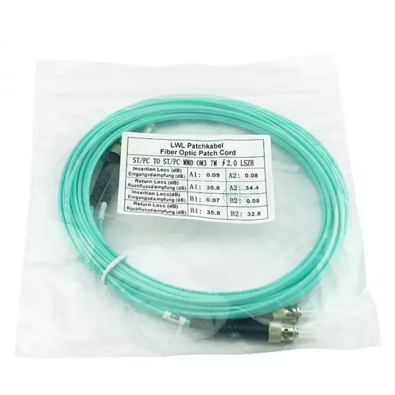 BlueOptics SFP3333EU5MK InfiniBand optisko šķiedru kabelis 5 m ST Aqua