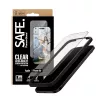 Ekrāna aizsargs PanzerGlass SAFE, paredzēts iPhone 17 Ultra‑Wide Fit ar melnu rāmi