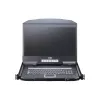 ATEN CL3116NX rack console 47 cm (18.5 inch) 1366 x 768 pixels Metal, Plastic Melns 1U