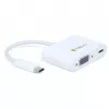 Techly Converter kabelis Adapter USB to VGA-C, C-Port USB uzlāde IADAP USB31-VU31