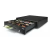 Elektroniskā kases atvilktne Safescan LD-4141, tērauda korpuss, 410×415×115 mm, melna, 6 atslēgas