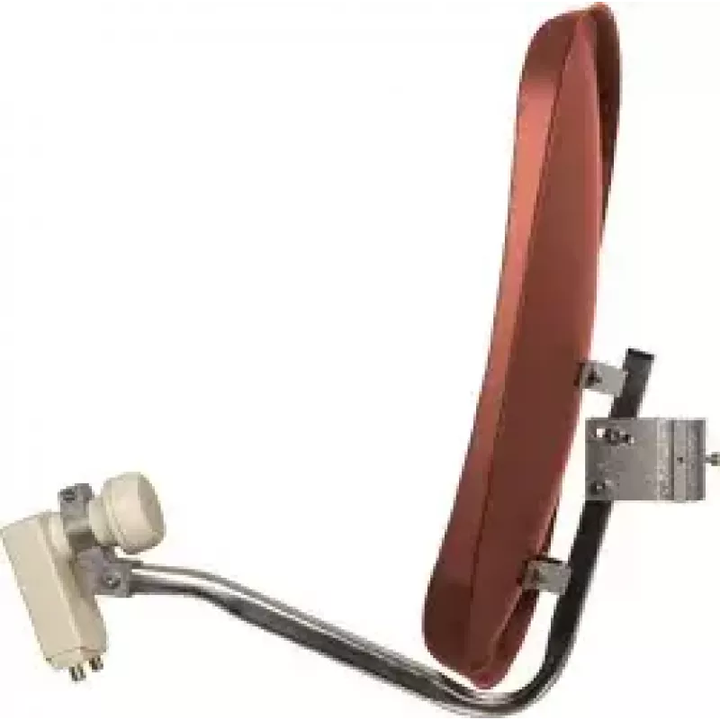 Satelītantena TechniSat Digidish 45 Twin sarkana