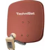 Satelītantena TechniSat Digidish 45 Twin sarkana